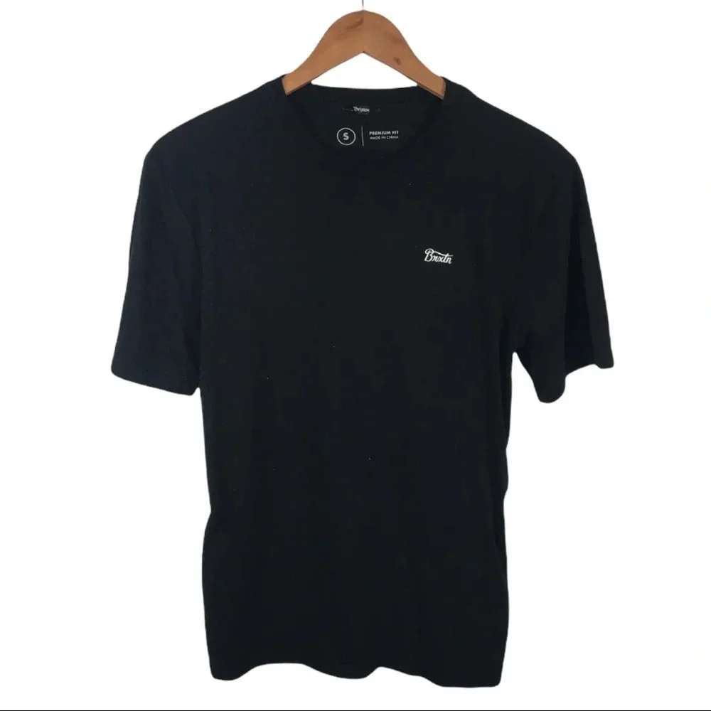 TS153 Brixton Premium Fit PacSun Skater Surfer Crew T Shirt S
